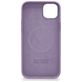 Decoded iPhone 14 Plus Siliconen Hoesje Backcover - Lavender