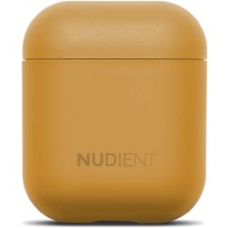 Nudient Thin Apple AirPods 1 Hardcase Hoesje - Saffron Yellow
