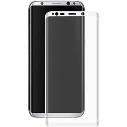 Mobigear Curved Samsung Galaxy S8 Plus Glazen Screenprotector - Wit