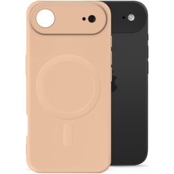 My Style Protective Flex iPhone Air MagSafe Hoesje Flexibel TPU Backcover - Soft Pink