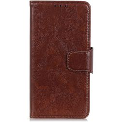 Mobigear Classy HTC Desire 21 Pro Hoesje Bookcase Portemonnee - Bruin