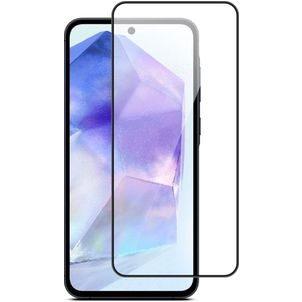 Mobigear Premium Samsung Galaxy A35 Glazen Screenprotector - Case Friendly - Zwart