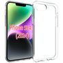 Mobigear Basics Doorzichtig iPhone 16e Hoesje Flexibel TPU Backcover - Transparant