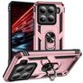 Mobigear Armor ring Xiaomi 15 Hoesje Hardcase Backcover Shockproof met Ringhouder - Roségoud