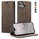 CaseMe 013 iPhone 17 Hoesje Bookcase Portemonnee - Coffee