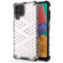 Mobigear Honeycomb Samsung Galaxy M33 Hoesje Hardcase Backcover Shockproof - Wit