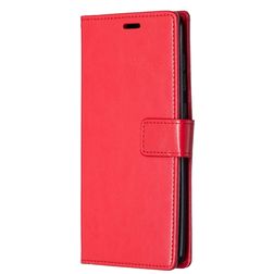 Mobigear Wallet Samsung Galaxy A21s Hoesje Bookcase Portemonnee - Rood