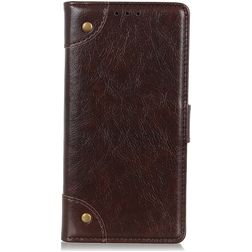 Mobigear Ranch Alcatel 1C (2019) Hoesje Bookcase Portemonnee - Bruin