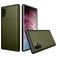 Mobigear Card Samsung Galaxy Note 10 Plus Hoesje Hardcase Backcover Shockproof met Pasjeshouder - Groen