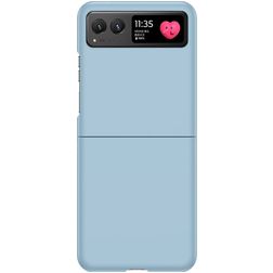 Mobigear Colors Motorola Razr 40 Hoesje Hardcase Backcover - Babyblauw