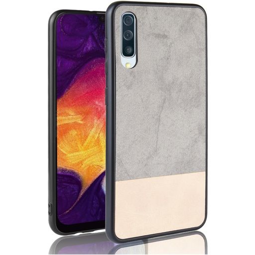 Mobigear Two Tone Samsung Galaxy A50 Hoesje Hardcase Backcover - Grijs