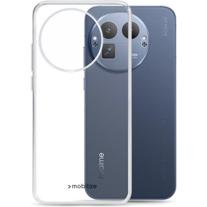 Mobilize Gelly Case Doorzichtig Realme GT 8 Pro Hoesje Flexibel TPU Backcover - Transparant