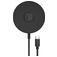 Mobilize 3in1 Magnetic Draadloze lader USB-C 1 Meter 15W - Zwart