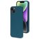 Mobiparts iPhone 14 Plus Siliconen Hoesje Backcover - Blueberry Blue