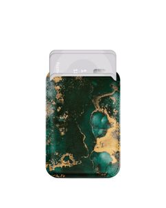 MIO Pasjeshouder - 3 Pasjes - MagSafe Compatible - Green Marble