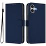 Mobigear Urban Wallet iPhone 16 Plus Hoesje Bookcase Portemonnee - Marineblauw