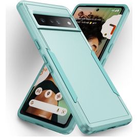 Mobigear Heavy Armor Google Pixel 7 Pro Hoesje Hardcase Backcover Shockproof - Groen