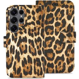 My Style Flex Wallet Samsung Galaxy S25 Ultra Hoesje Bookcase Portemonnee - Wild Leopard