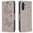 Mobigear Butterfly Samsung Galaxy A24 Hoesje Bookcase Portemonnee - Grijs