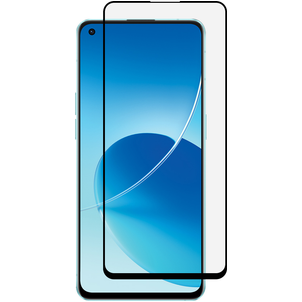 Mobigear Premium OPPO Reno 6 5G Glazen Screenprotector - Case Friendly - Zwart