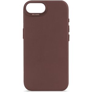 Decoded iPhone 17e Hoesje Echt Leer Backcover Shockproof - Chocolate Brown