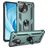 Mobigear Armor Ring Xiaomi Mi 11 Lite Hoesje Hardcase Backcover Shockproof met Ringhouder - Groen