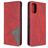 Mobigear Rhombus Slim Samsung Galaxy A41 Hoesje Bookcase - Rood