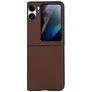 Mobigear Excellent OPPO Find N2 Flip Hoesje Hardcase Backcover - Bruin