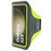 Mobiparts Comfort Fit Telefoonhouder Hardlopen Samsung Galaxy S23 Sport Hoesje Neopreen Sportarmband - Neon Green