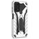 Mobigear Armor Stand Samsung Galaxy A03s Hoesje Hardcase Backcover Shockproof met Standaard - Zilver