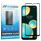 Mobigear Premium Wiko View 4 Lite Glazen Screenprotector - Case Friendly - Zwart