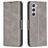 Mobigear Excellent Samsung Galaxy S23 Hoesje Bookcase Portemonnee - Grijs