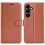 Mobigear Classic Samsung Galaxy S25 FE Hoesje Bookcase Portemonnee - Bruin