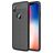 Mobigear Luxury iPhone XS Max Hoesje Flexibel TPU Backcover - Zwart