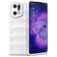 Mobigear Bumpy OPPO Find X5 Pro Hoesje Flexibel TPU Backcover - Wit