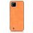 Mobigear Stitch Realme C11 (2020) Hoesje Backcover - Oranje