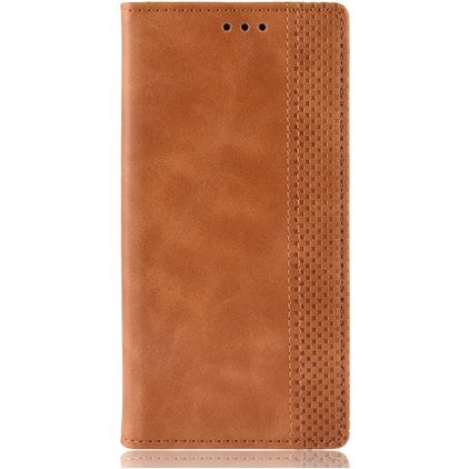 Mobigear Sensation LG V60 ThinQ Hoesje Bookcase Portemonnee - Cognac