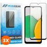 Mobigear Premium Samsung Galaxy A03 Glazen Screenprotector - Case Friendly - Zwart (3-Pack)
