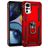 Mobigear Armor Ring Motorola Moto G22 Hoesje Hardcase Backcover Shockproof met Ringhouder - Rood