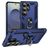 Mobigear Armor ring Samsung Galaxy S26 Ultra Hoesje Hardcase Backcover Shockproof met Ringhouder - Blauw