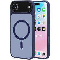 Mobiparts Hardcover iPhone Air MagSafe Hoesje Hardcase Backcover - Satin Blue