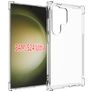 Mobigear Cushion Doorzichtig Samsung Galaxy S24 Ultra Hoesje Flexibel TPU Backcover Shockproof - Transparant