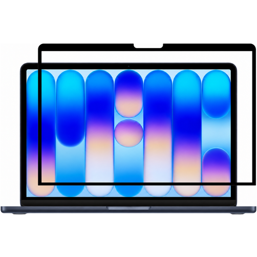 GrizzlyCoat MacBook Neo 13 Inch (2026) Screenprotector Anti-Glare Folie - Case Friendly - Zwart Model A3404
