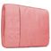 Mobigear Denim Zipper Laptop Sleeve 15 - 16 inch Laptop hoes - Magenta