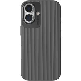 Nudient Bold iPhone 16 MagSafe Hoesje Hardcase Backcover - Storm Black Nudient Bold iPhone 16 MagSafe Hoesje Hardcase Backcover - Storm Black