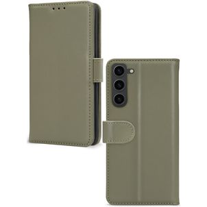 Mobilize Premium Gelly Wallet Samsung Galaxy S23 Plus Hoesje Bookcase Portemonnee - Groen