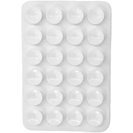 Mobigear EasyMount Zuignap Telefoonhouder - 24 Suction Cup - Wit Universeel