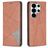 Mobigear Rhombus Slim Samsung Galaxy S26 Ultra Hoesje Bookcase - Bruin