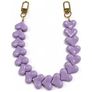 Mobigear Hard kunststof Heart Universeel Verstelbaar Telefoonkoord - Pastel Purple