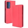 Mobigear Sensation Motorola Edge (2021) Hoesje Bookcase Portemonnee - Rood